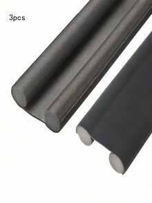 1/2/3pcs Thickened & Reinforced Soundproof Door Gap Strip, Random Color, Suitable For Door Gaps And Bottoms, With Soundproofing And Door Grip Enhancement Windproof Guard, Easy To Install Foam Draft Stopper, Suitable For Home Office Doors, - Save Door Gaps - Upgraded Version - View 20