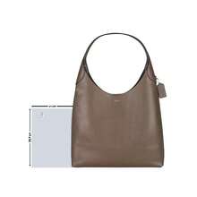 Coach Brooklyn Logo 女士單肩包 CU044B4CBD - 深石灰色CU044B4CBD - 查看 8