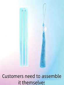 Diamond Painting Positioning Ruler, Tassel Bookmark, Diamond Canvas Storage, Fixed Release Paper, Essential DIY Tools For Diamond Painting, Perfect Gift For Family And Friends On Holidays - C - View 12