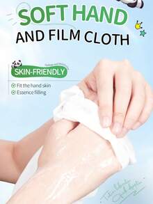 SADOER Set Masker Tangan & Kaki, Melembapkan & Menutrisi, Anti Pecah-pecah, Melembutkan & Mencerahkan Kulit Tangan & Kaki, Set Hadiah Halloween & Natal - Campuran membran untuk tangan dan kaki - View 4