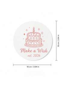 Personalized Name And Year Coaster, Custom Text Drink Coaster With Line Art Party Design, Custom Beverage Coaster, Birthday Party Table Decor, Celebration Drink Mat, Coffee Coaster, Birthday Gift For Friends, Family, Party Hosts And Guests. - Multicolor - View 53