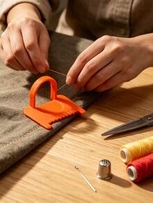 Multi-Functional Stitching Tool, Hand DIY Sewing Template Lock Edge Tool, Helps You Sew Perfect Lines, Sewing Ruler With Clips - Hand Sewing Guide For Even Stitches, Suitable For Sewing Beginners, Housewives, Non-Slip DIY Sewing Guide For Quilting, Patching And Embroidery, Perfect Gift For Mothers, Partners, Friends And Elders, Christmas, Halloween, Thanksgiving Gifts - A - View 2