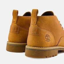 Timberland 新款戶外中筒工作靴，防滑防水男士馬丁靴 - 棕色 - 查看 4