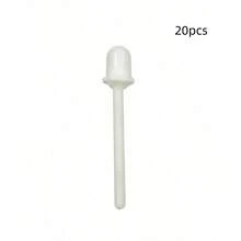 5pcs Disposable Nose Wax Sticks, Individually Wrapped Round Head Nose Hair Trimmer, Suitable For Men And Women - White - View 8