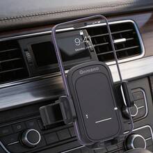 xnyocn Universal Car Phone Mount For CD Slots, 360° Rotatable GPS Navigation Mount, Compatible With All Vehicle Models - Black - View 1
