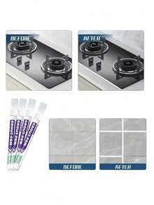 4pcs/Tile Grout Pen, Waterproof Floor Tile Grout Sealing Pen, Suitable For Home Kitchen Bathroom, Covers Existing Gaps, Renovates Floors, Multi-Material Applicable Renovation Pen, Color Repair One Step Solution, Ideal Choice For DIY Tile Renovation - Multicolor - View 8