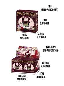 SKULLPANDA Petal Four Scenes Series Fridge Magnet Blind Box, 6 Regular Versions + 1 Secret Version, Functional Home Kitchen Decor And Art Collectible Display, Fridge Decoration, Birthday, Christmas Gift - Multicolor - View 12