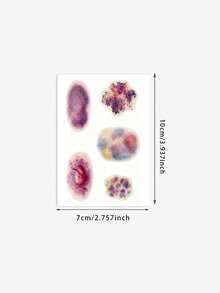 1pc Halloween Realistic Cut Wound Temporary Tattoo Sticker, Realistic Fake Tattoo Design, Suitable For Daily Wear, Bachelorette Party Favors, Music Festivals, Games, Graduation Gifts, Lasts 3‑5 Days - Multicolor - View 14