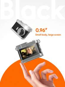 Student Digital Camera Keychain Camera Campus Mini High Definition Pixel Small Entry-Level CCD Portable Card Camera Gift For Friends And Family - View 4