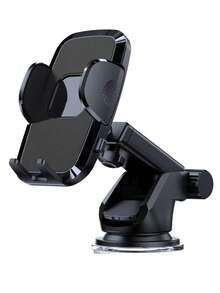 Car Suction Cup Phone Holder, Universal Dashboard & Console Phone Navigation Mount, Extendable Long Arm Multi-Angle Rotating Car Phone Stand, One-Click Clamping Single-Hand Operation Car Phone Fixed Bracket, Stable Suction Base Anti-Shake Car Mount, Suitable For 4-7 Inch Phones, In-Car Navigation Dedicated Phone Support Stand, Adjustable Cantilever Car Phone Holder - Multicolor - View 13