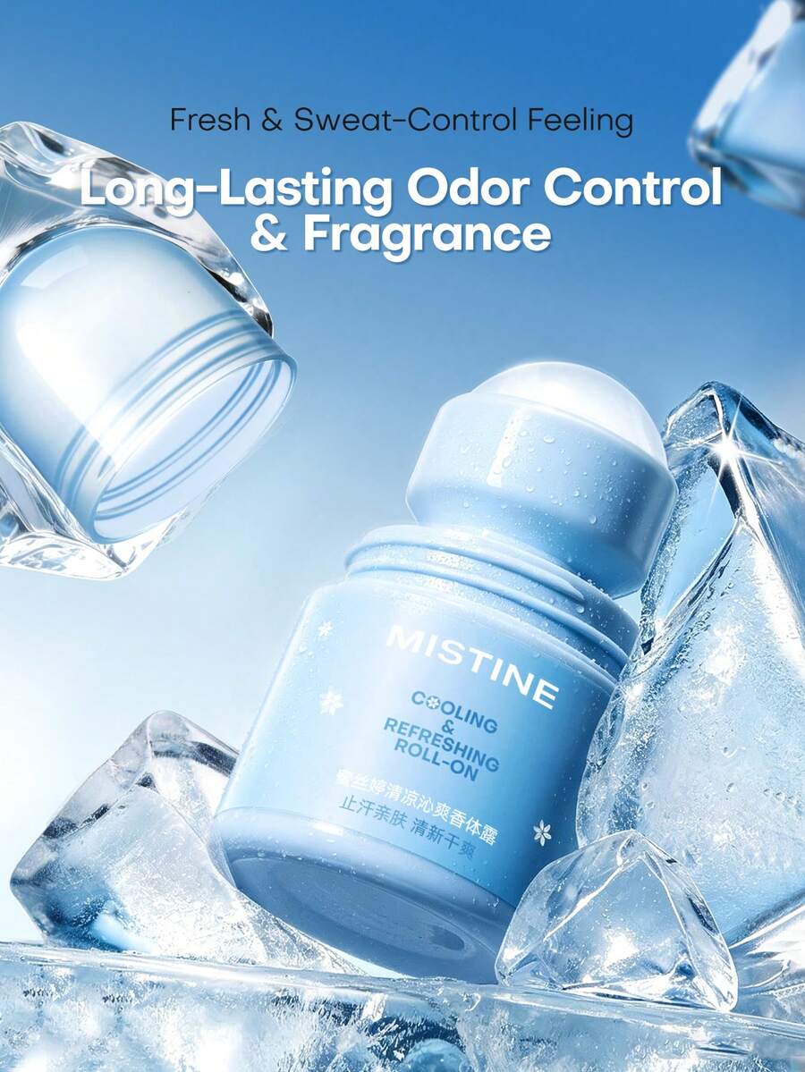 Deodoran Antiperspirant Roll-On Mistine untuk Wanita, Menyegarkan Ketiak, Melawan Bau, Wangi Tahan Lama - Bunga dan Buah - View 1