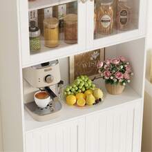 Glass Display Cabinets - White - View 6