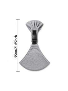 HAPPY WALK 1pc Baby Advanced Simple Baby Carrier, No Complicated Adjustment Needed, Easy And Quick To Use - Upgraded Simple Baby Carrier - Grey - View 10