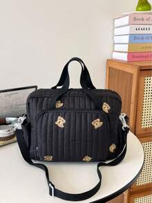 Korean Style Fashionable Portable Mom & Baby Shoulder Bag, Suitable For Young Moms To Use Outdoors, Lightweight Crossbody Bag - Multicolor - View 2