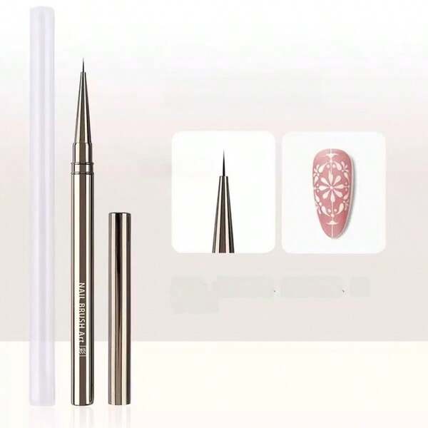 Nail Liner Brush Stripe Pattern Painting Pen Acrylic UV Gel Extension Drawing Carving Pen Nail Art Tools Nail Brush