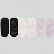 1/3/6 Paar atmungsaktive rutschfeste Sportsocken für Frauen, Barre Pilates Yoga Socken, Grip Socken für Tanz Yoga Tennis Laufen Radfahren Workout Fitnessstudio Zubehör Bodenübungen, ideales Geschenk für Tanz- und Fitnessbegeisterte, essenzielle Trainingsausrüstung - Yoga Socken - Verschiedenfarbig - Übersicht 11