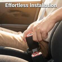 1pc Car Seat Belt Extender, Durable ABS Shell With Sturdy Metal Insert, Seat Belt Extension Auxiliary, Wear-Resistant Car Interior Accessory, Universal Design, Suitable For Most Car Models, Ideal For Family Cars, Long-Distance Travel And Commuting, Practical Car Interior Accessory - Multicolor - View 10