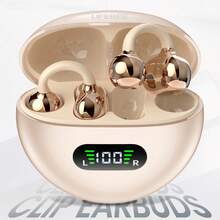 Wireless 5.4 Open-Ear Earbuds, Wireless Clip-On Earphones, LED Battery Display, Touch Control, Open-Ear Design Wireless Headphones, Suitable For Sports And Running - one-size - View 11