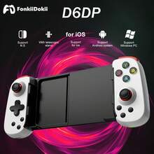 D6DP Portable Telescopic Wireless Game Controller, Multi‑Platform Support For Switch, PC, IOS & Android, Gamepad Joystick With Back Buttons & Analog Triggers, Phone Gaming Controller Accessories, Ideal Birthday & Christmas Gift For Friends - View 3