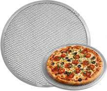 Pizza Screen Ø 30 Cm, Aluminum, Round Perforated Baking Screen For Crispy Pizza Crust In The Oven - Silver - View 7