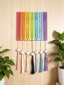 1pc Diamond Painting Positioning Ruler, Tassel Bookmark, Diamond Canvas Storage, Fixed Release Paper, Essential DIY Tools For Diamond Painting Craft, Perfect Gift For Family And Friends On Holidays - Sets - View 10