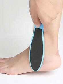 Set Perawatan Kaki, Termasuk Pengikis Kaki, Pengangkat Kulit Mati, Kikir Kaki, Alat Pedikur, Set Penghilang Kapalan untuk Anak-Anak, Salon Rumah, SPA, dan Unisex, Kikir Kaki Stainless Steel, Pembersih Perawatan Kaki, Pemotong Kuku - Biru - View 5