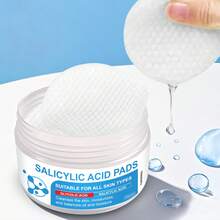 YURHERSU PC473 Salicylic Acid Cleansing Pads, For Deep Cleansing And Exfoliation, Oil Control And Refreshing Skin Care Pads, 50pcs/Pack - Salicylic Acid Cleansing Pads - View 2