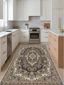 Digitally Printed Non-Slip Washable Runner And Area Rug Living Room Carpet, Modern Design | Modern, Scandinavian, Bohemian And Classic Styles | 100% Polyester - Multicolor - View 8