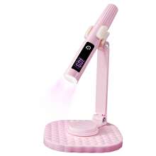 LIMEGIRL UV LED Nail Lamp, Fast Drying With Stand And French Nail Stamper, Portable Wireless Rechargeable Handheld UV Light, Mini Vertical Nail Dryer, Suitable For Beginners And Professionals - Multicolor - View 9