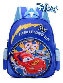 Disney Cartoon Racing 95 Print Backpack, Lightweight Large Capacity Zipper Shoulder Bag With Adjustable Straps, Suitable For Men And Women, Laptop - Multicolor - View 7