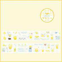 1pc Misty Thin Washi Tape Salt-Style Scrapbooking Collage Dessert Handmade Stamp Decorative Tape - Multicolor - View 11