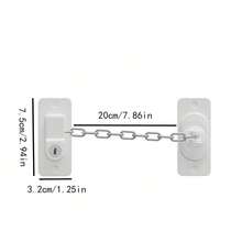 1PC Window Lock Buckle Casement Window Limiter Sliding Door Window Adjustable Safety Lock Child Protection Lock - A - View 6