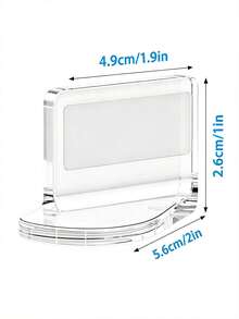 Wall-Mounted Figure Display Shelf, No-Drill Acrylic Storage Box, Wall Display Cabinet, Suitable For Figures, Standees, Mini Beads, Space-Saving Home Decor Storage Rack - Multicolor - View 9