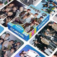 96pcs COR TIS Peripheral Set 96PCS LOMO Cards + Stickers High Definition Non-Repeating Celebrity Photo Cards Fan Collection Gift These Brightly Colored And Durable Cards Are An Excellent Gift For Fans And Friends. This Is A Gift That Is Hard To Resist - Multicolor - View 3