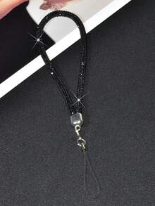 1pc Rainbow Rhinestone Phone Lanyard, Luxury Fashion Full Rhinestone Crossbody Anti-Loss Strap, Premium Versatile Rhinestone Phone Chain, Durable Universal Phone Case Charm For Outdoor Travel Shopping, Gift For Women - Multicolor - View 29