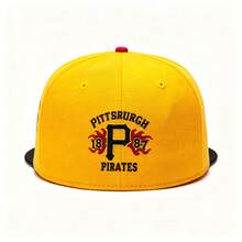 New Era Pittsburgh Pirates Yellow MLB Baseball Cap 78120 - Yellow - View 3