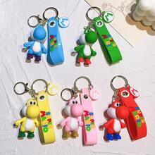 SUPER MARIO BROS. 1pc Anime Character Image Keychain Pendant Cartoon Bubble Dragon Keychain Backpack Car Keychain Prop Gift, Perfect Holiday Gift For Family And Friends - Multicolor - View 6