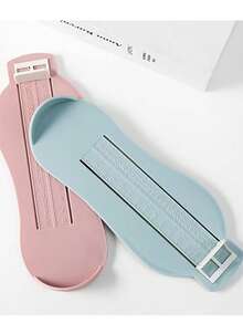 Home Foot Measurement Tool, Plastic Foot Size Ruler, Clear Scale Precise Foot Length Measurement, Multi-Color Minimalist Foot Measuring Ruler, Shoe Selection Auxiliary Measurement Tool, Easy Operation, Quick Home Foot Size Measurement, Suitable For Shoe Size Determination Measurement Device - one-size - View 3