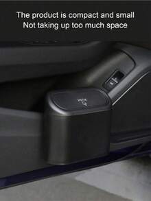 Universal Car Trash Can With Lid, Multi-Functional Leak-Proof Car Storage Box, Car Organizer, Hanging Storage Box, Mini Creative Car Trash Can, Portable Hanging Trash Can, Easy Installation, Convenient To Carry, Suitable For Front And Rear Seats, Car, Office, Bedroom, Home, Etc., Car Storage, Compatible With Multiple Car Models, Essential Gift For Drivers - A - View 7