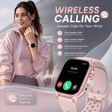 KENPANG Smartwatch Olahraga Luar Ruangan Unisex Terbaru 2026, Baterai 1400mAh, Lampu LED Terintegrasi, 100+ Mode Olahraga, Panggilan HD Real-Time, Pelacakan Data Aktivitas & Kebugaran, Pemantauan Tidur, Tahan Air, Layar Sentuh Penuh 2,01 Inci, Pelacak Kebugaran untuk Pria dan Wanita - View 5