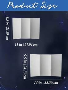 20/50/100/150pcs Customized Tri-Fold Brochures, Support Custom Image Upload Foldable Pamphlets, Suitable For Business Activity Marketing Personalized Printed Advertising Flyers Manuals, Foldable Customized Graphic Brochures, Customized Business Advertising Manuals For Promotional Activities - Multicolor - View 2