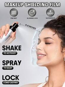 SHEGLAM [3Pcs] Blur Collection Camera On Primer, Mist, And Setting Balm Bundle Set - Clear - View 7