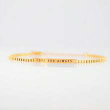 Exquisite Name Bracelet, Engraved Bar Bracelet Personalized Customization, Gold Bracelet, Double-Sided Curved Bar Bracelet Large Size, Her Birthday Gift - Multicolor 2 - View 4