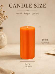 1/4pcs Dark Style 4-Color Scented Candle Set (Black/Brown/Red/Orange), Size 1.97*3.94 Inches, Atmosphere Creation, Home Decor, Perfect Gift Choice, Luxury Decoration, Halloween, Halloween Gift, Back To School - Multiple Styles - View 15