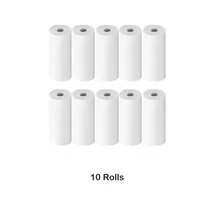5/10/15 Rolls Of Regular White Thermal Paper,57*25 Mm,Refill Paper For Mini Portable Printers & Pocket Printers,Continuous Printing,Ideal For Photos,Wrong Question,Schedule Printing - 57x25 - View 9