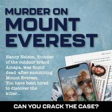 Mount Everest - Mystery Game For Adults On Date/Game Night 39 Evidence, 150 Min, 1-10 Players, 3/5 Difficulty. Unsolved Cold Case File For Date Nights, Detective Fans And Groups. - Multicolor - View 2