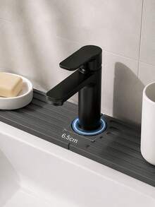 Alas Tetesan Keran Silikon, Baki Tetesan Pegangan Keran Lembut, Alas Silikon Belakang Keran, Pelindung Percikan untuk Wastafel Kamar Mandi, Wastafel Dapur dan Rak Piring, Aksesoris Kamar Mandi, Perlengkapan Dapur Rumah, Perlengkapan Dapur Rumah, Perlengkapan Kembali ke Sekolah - MultiWarna - View 10