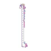 Unicorn/Giraffe/Dinosaur Height Measurement Wall Sticker - Creative Cartoon Growth Record Sticker, Home Decor, Easy-To-Remove Self-Adhesive Wall Decal, Vinyl Material, Suitable For Bedroom, Classroom And School, Back To School Season, Holiday Decoration, Birthday Gift - Multiple Styles - View 9