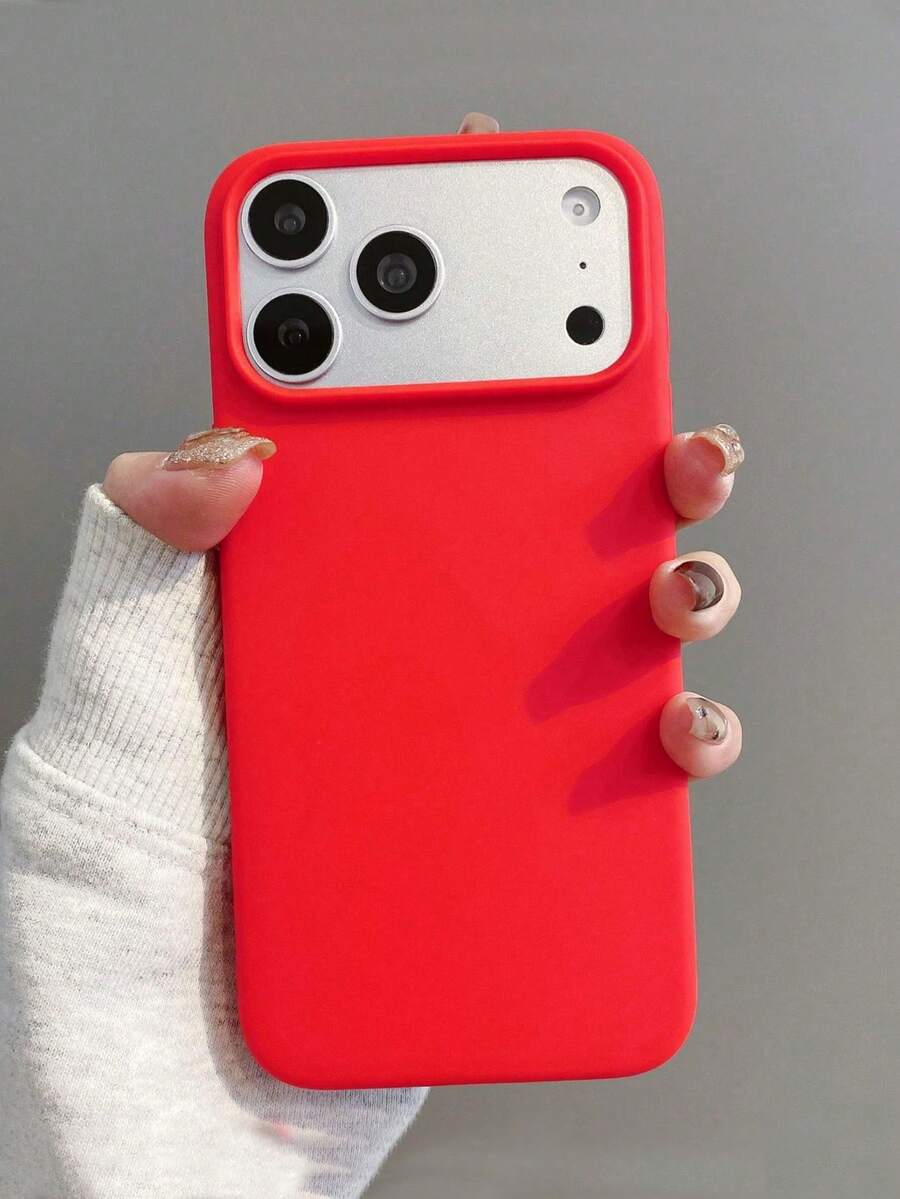 Matte Red Soft Phone Case Compatible With Iphone 18 Pro Max/18 Pro/18/17 Pro Max/17 Pro/17/16 Pro Max/16 Pro/16/16 Plus/15/15 Pro Max/15 Pro/15 Plus/11/12/13/14 Pro Max/11 Pro/11 Pro Max/12 Pro/12 Pro Max/13 Pro/13 Pro Max/14 Pro/14 Pro Max/14 Plus, Creative Design For Men And Women