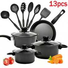 13-Piece Cookware Set, Induction Cookware Set, Non-Stick Cookware Set - View 10